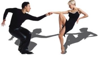 Danslessen discoswing